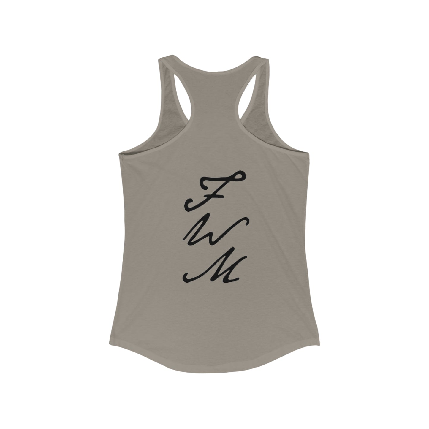 Women's FWM LETTER tank top