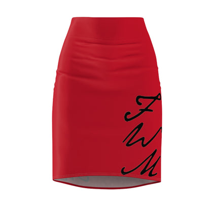 Women's CHERRY FWM Pencil Skirt