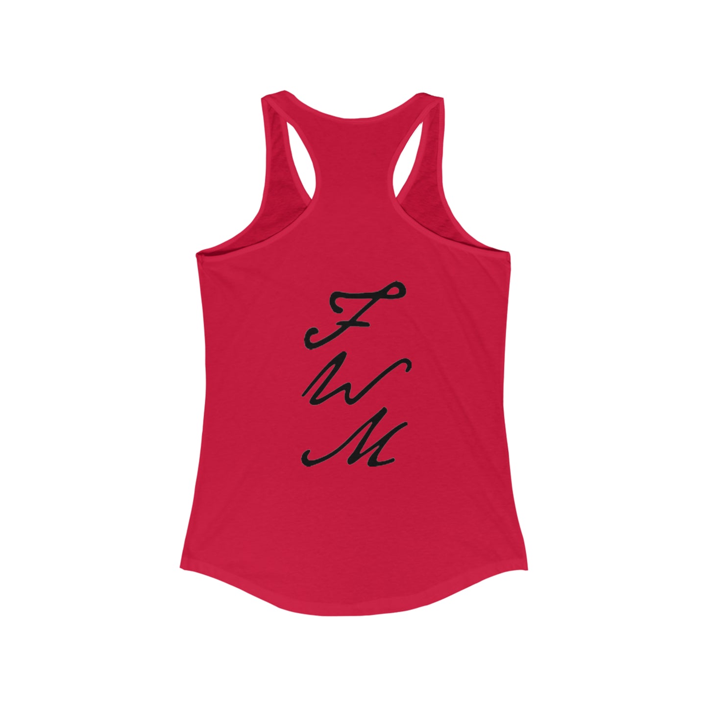 Women's FWM LETTER tank top