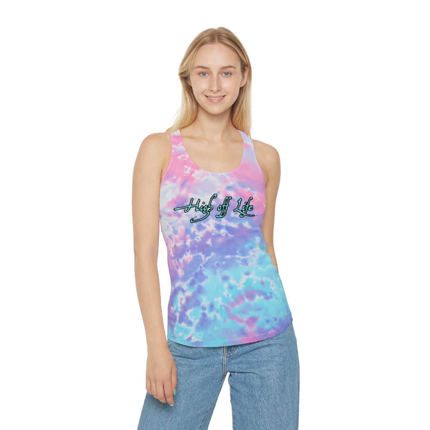 WOMEN'S HIGHOFFLIFE WAVY TANK