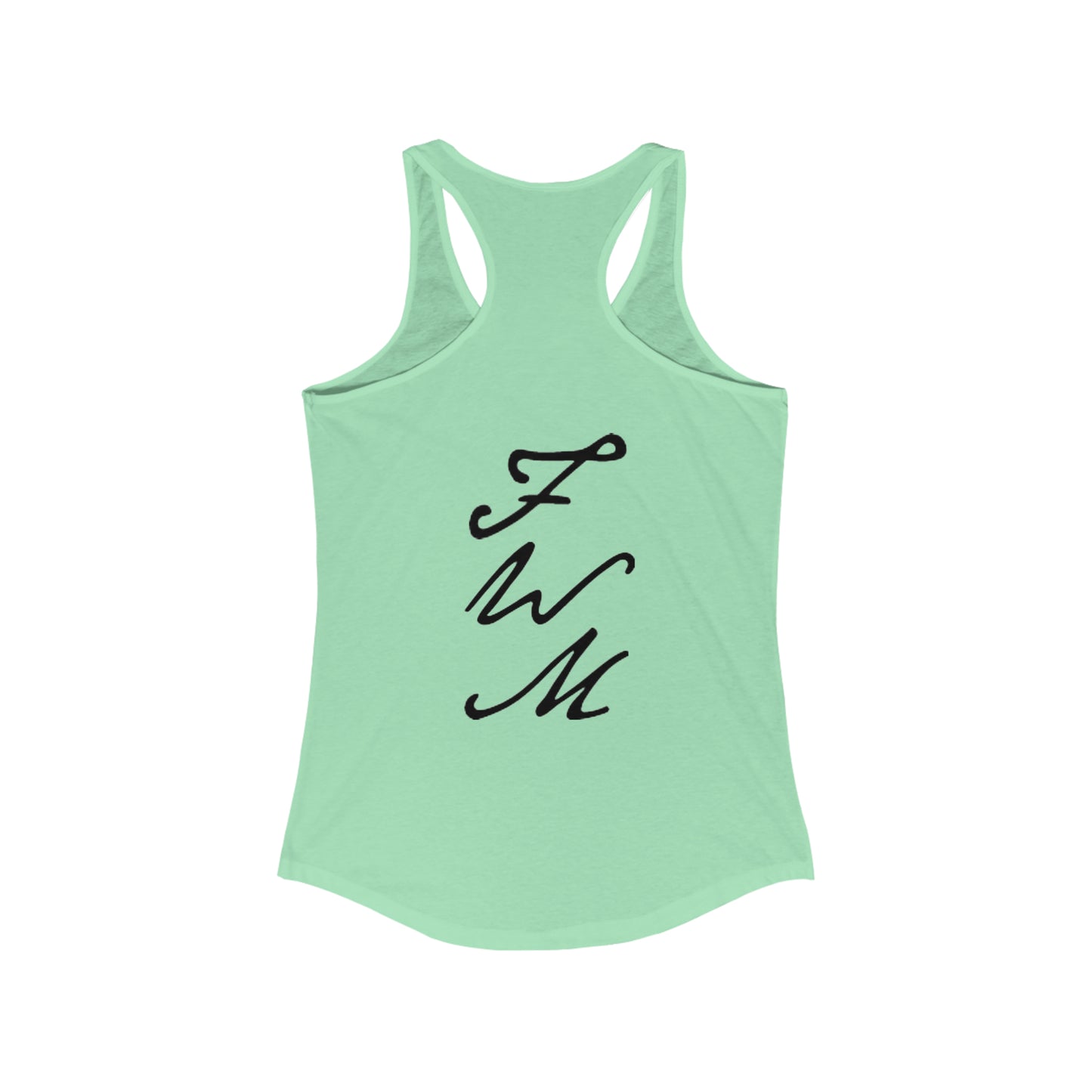 Women's FWM LETTER tank top