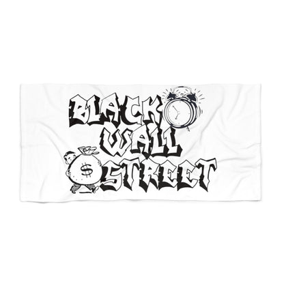 BLACK WALL STREET Beach Towel