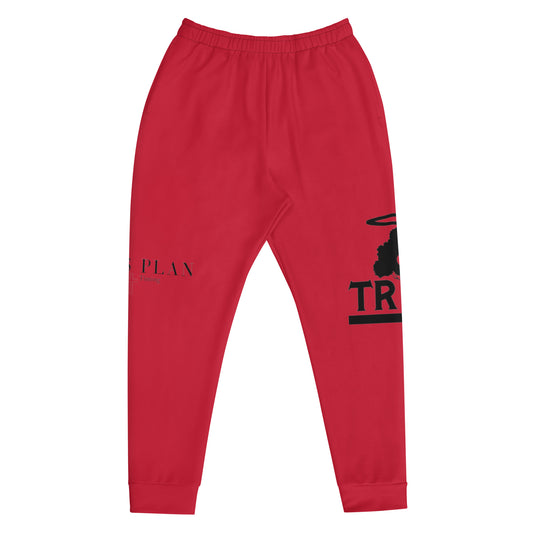 God's Plan CRIMSON Joggers