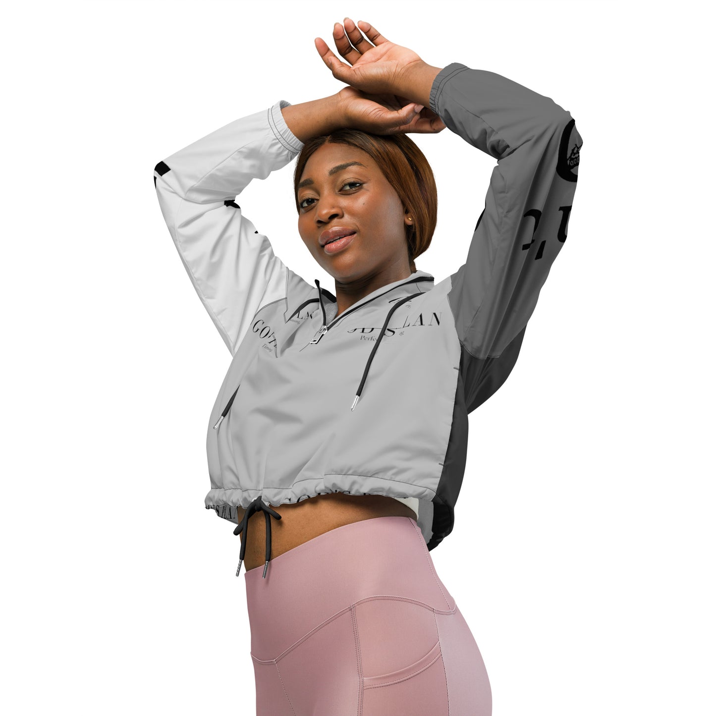 Women’s crop top SHADES windbreaker