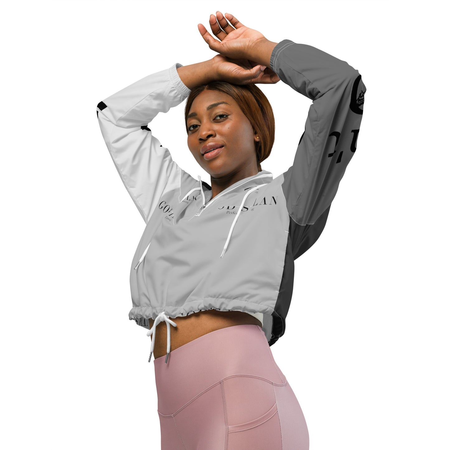 Women’s crop top SHADES windbreaker