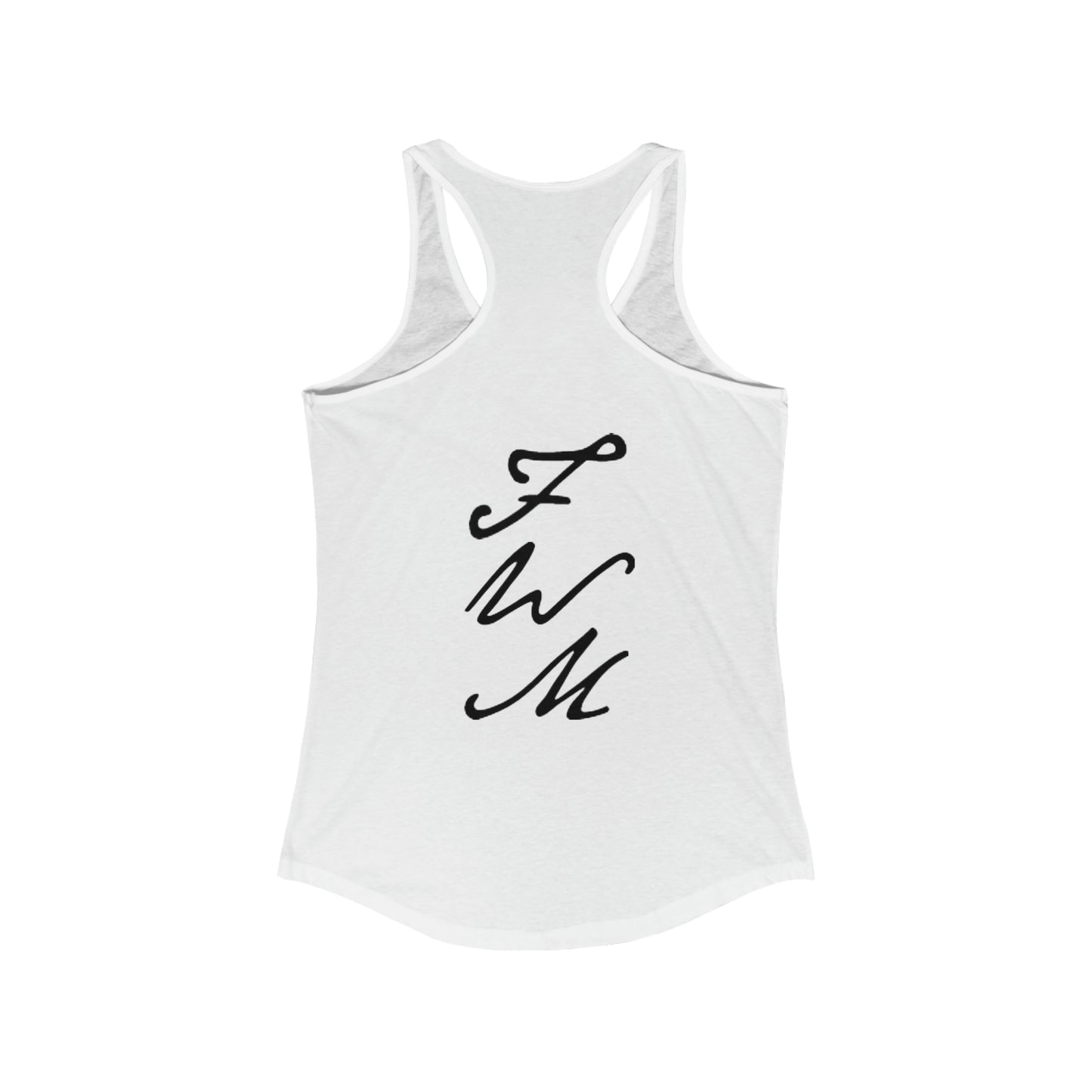 Women's FWM LETTER tank top