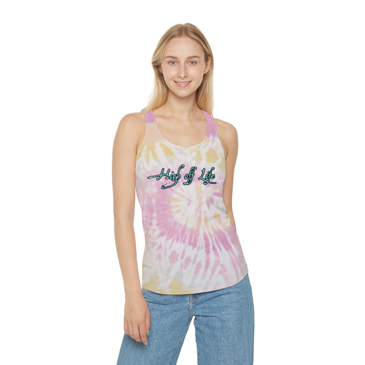 WOMEN'S HIGHOFFLIFE WAVY TANK