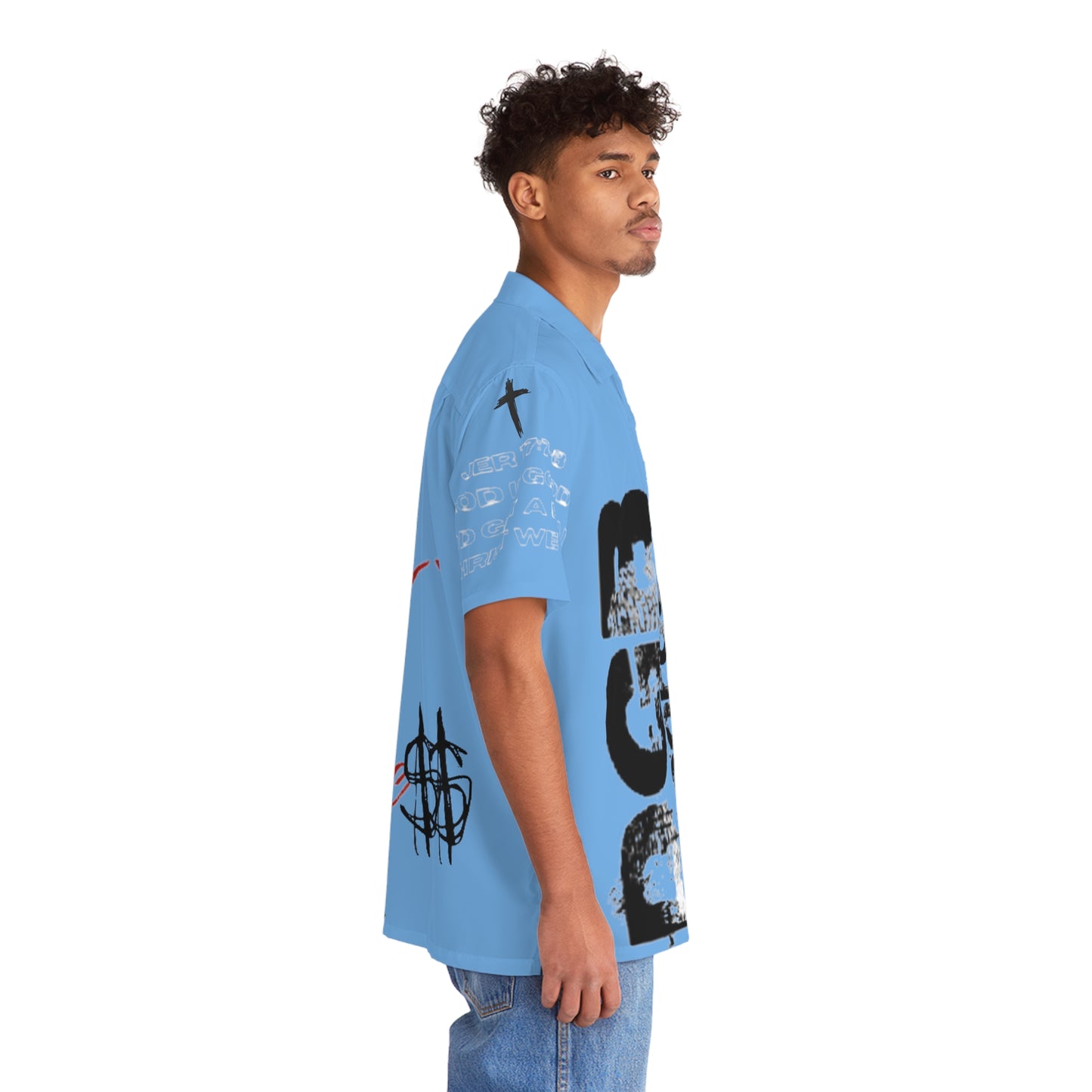 DGB BLUES Hawaiiain Button-Down