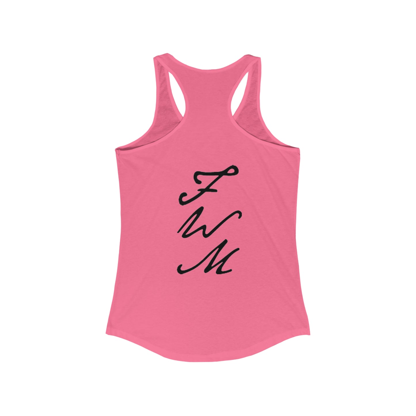 Women's FWM LETTER tank top